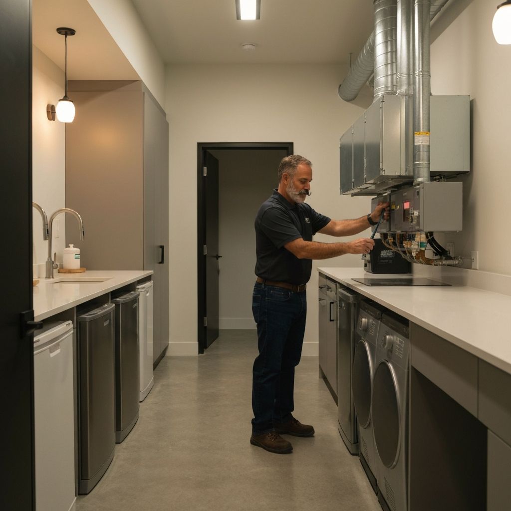 Professional estate maintenance inspection at a luxury Draper Utah residence